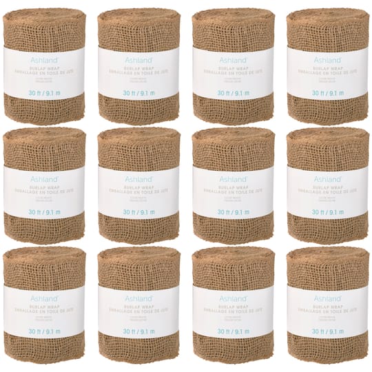 12 Pack: Open Weave Burlap Garland by Ashland&#x2122;
